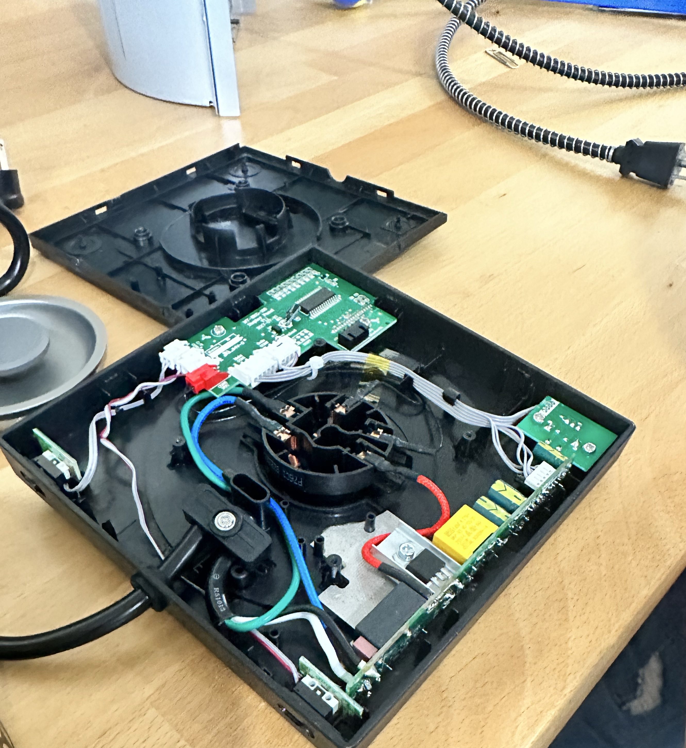 The same class of unit: boards, loom, the inside of a product Jack's people can copy and run.