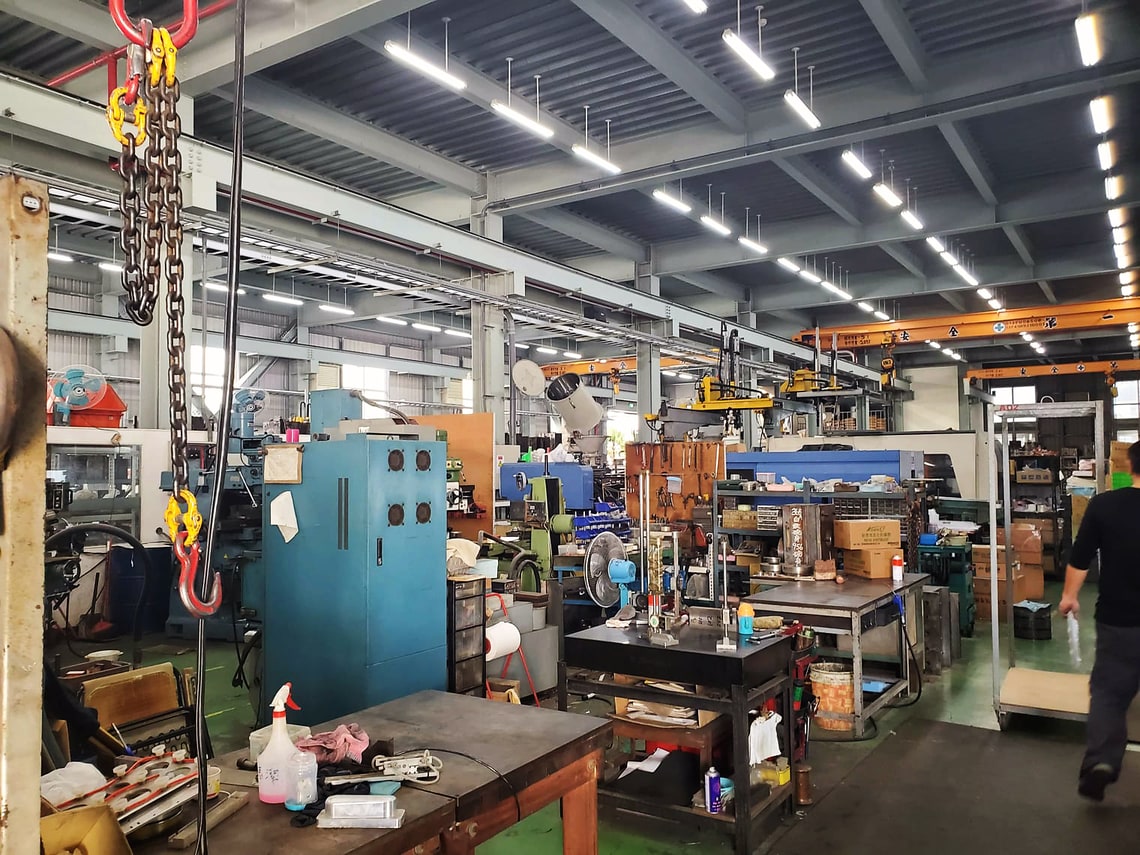 The partner factory, floor level