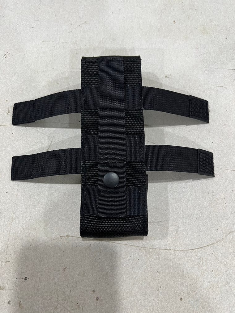 A finished nylon carry assembly