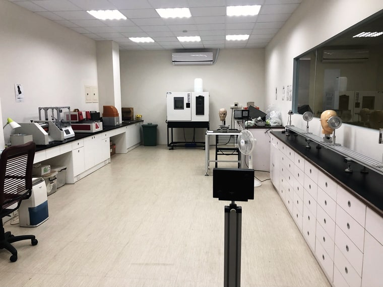 Measuring room — first article against the drawing